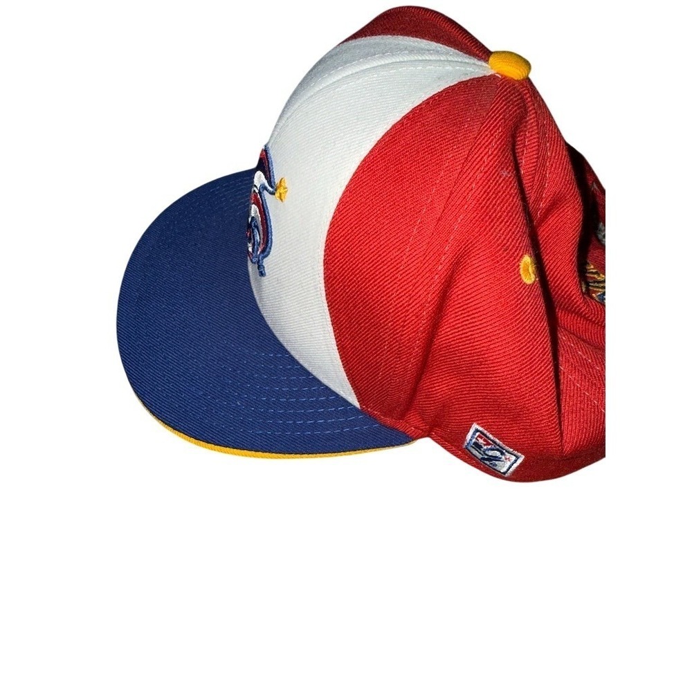 The Game Mimi's Magic Strapback Baseball‎ Cap Hat Embroidered Red White Jester - Picture 2 of 4